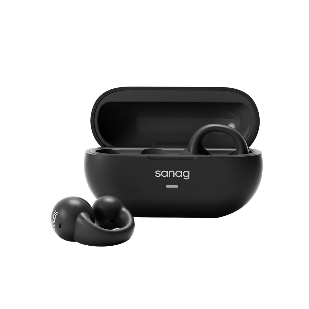 Sanag Z36S Ear Clip Wireless Bluetooth Smart Air Conduction Headphones / Black Sanag Z36S Ear Clip Wireless Bluetooth Smart Air Conduction Headphones / Black