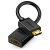 UGREEN 20137 Mini HDMI Male to HDMI Female 22CM Adapter UGREEN 20137 Mini HDMI Male to HDMI Female 22CM Adapter