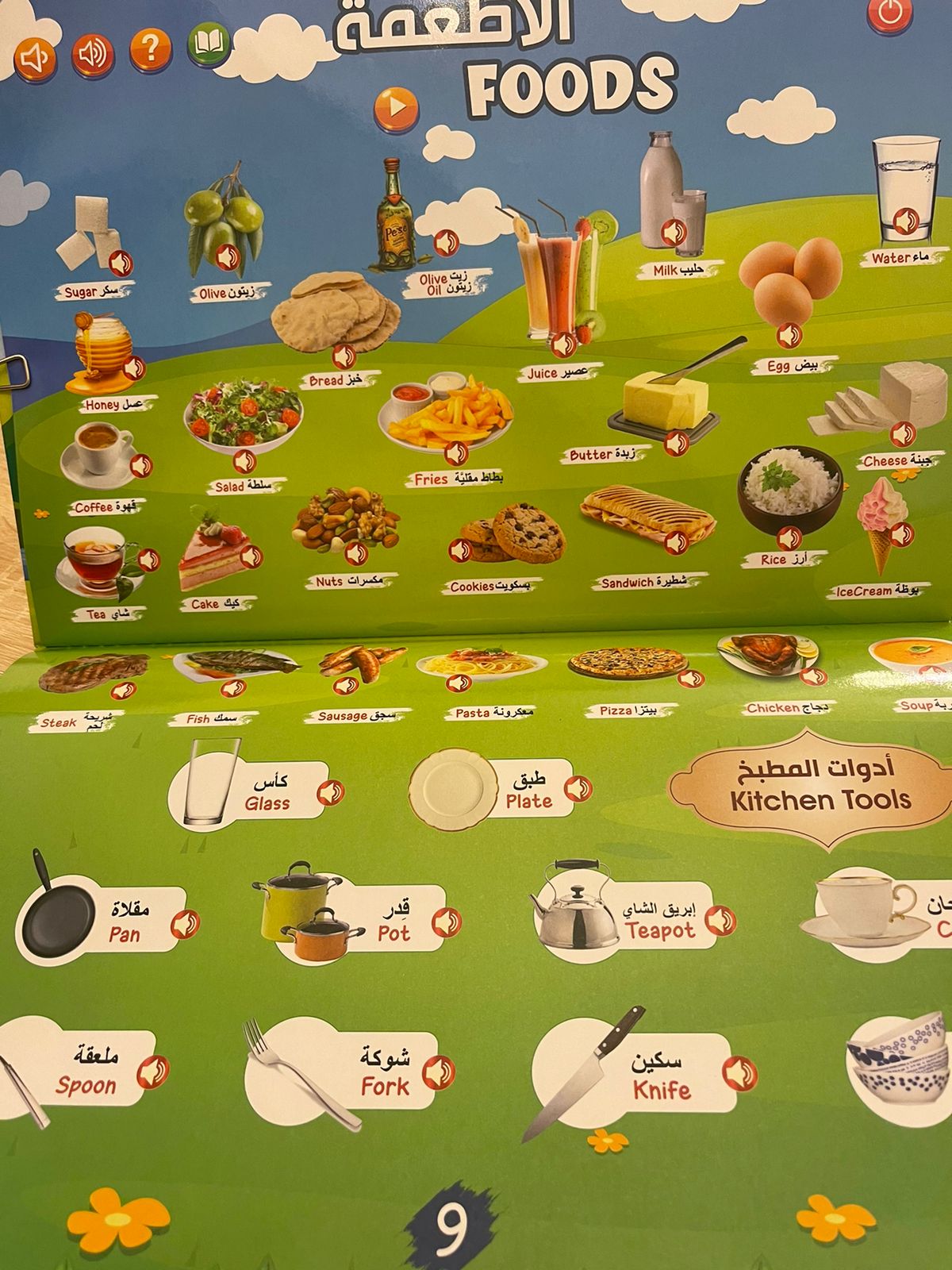 2-in-1 Arabic English Sound d Book
