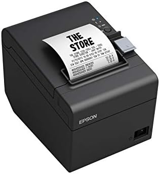 Epson TM-T20III (011) USB + Serial POS Thermal Receipt Printer with PSU – Black