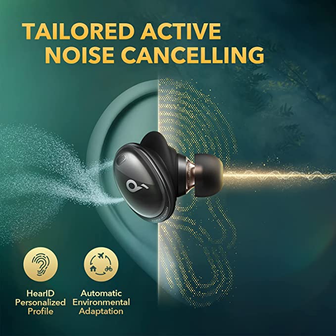 Anker Soundcore Liberty 3 Pro, Noise Cancelling Earbuds, 6 Mics Calls