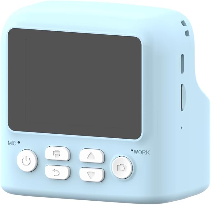Porodo  Kids Print Camera, Built-In Fill Light, Selfie Mirror, Built-In Games