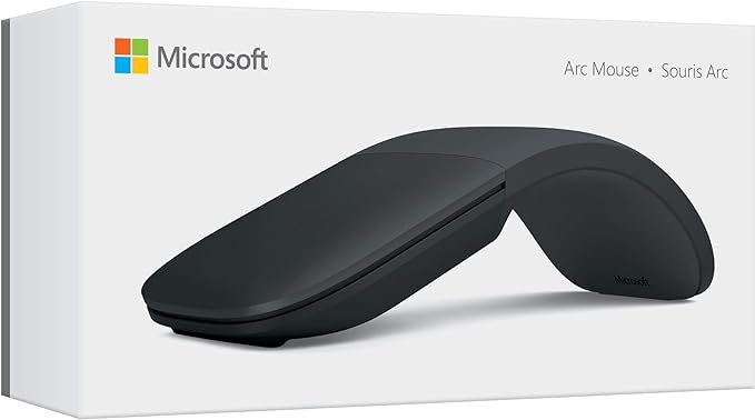 Microsoft Surface Arc Mouse - Black, Elg - 00008