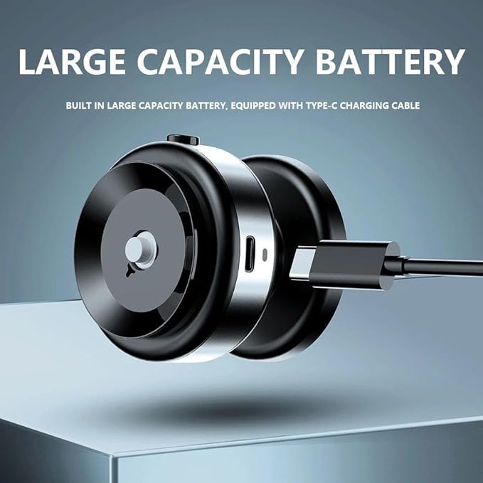 Magnetic Wireless Car Charger Mount, 360° Rotatable, Electric Suction Holder