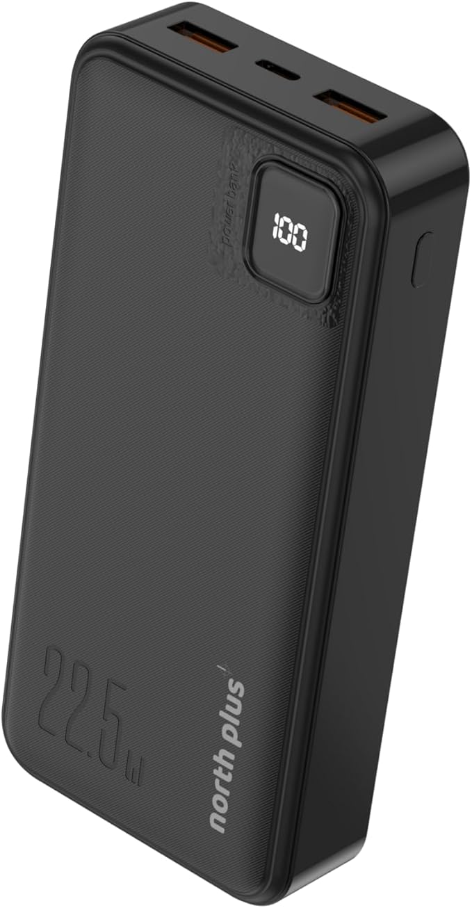 NorthPlus PowerMate D20 20000mAh Fast Charging Power Bank – Black