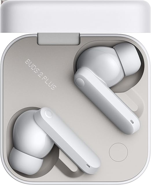 CMF Nothing Buds 2 Plus Light Grey | Hi-Res ANC Wireless Earbuds