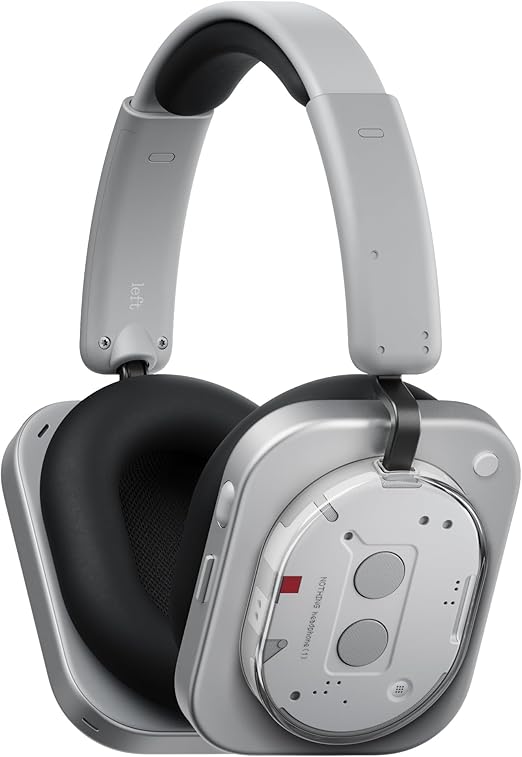 CMF Nothing Headphone 1 White | Hi-Res Wireless Over-Ear ANC Headphones