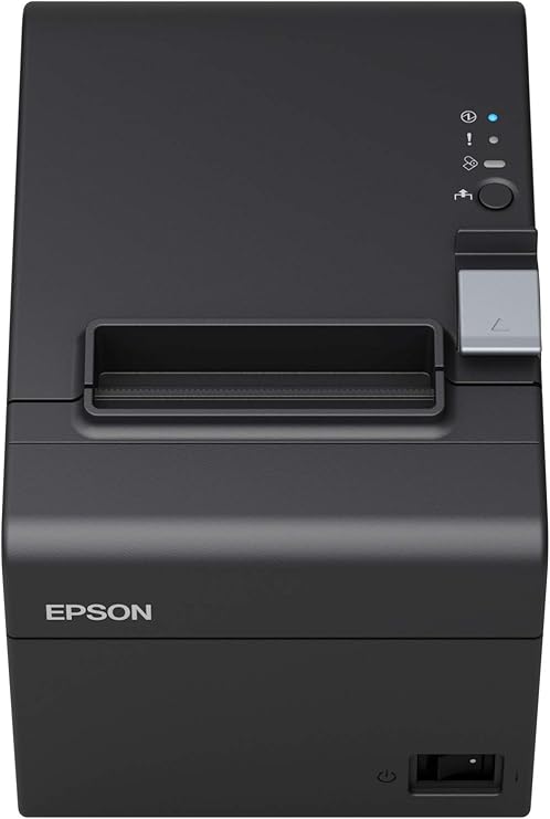 Epson TM-T20III (011) USB + Serial POS Thermal Receipt Printer with PSU – Black