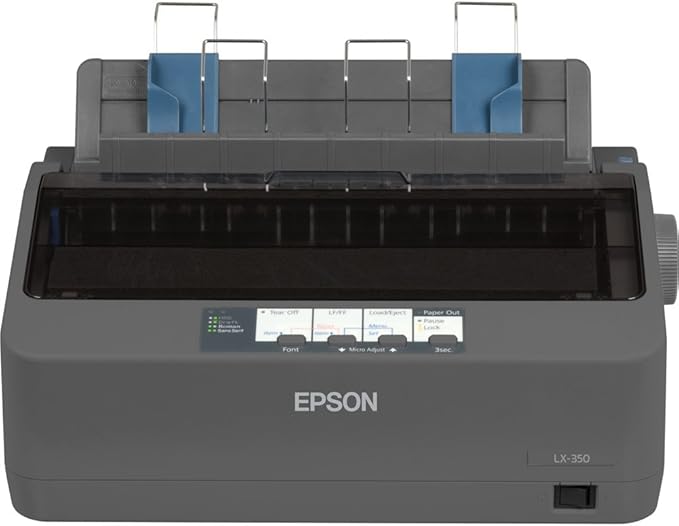 Epson LX-350 Euro 9-Pin 80-Column Dot Matrix Printer