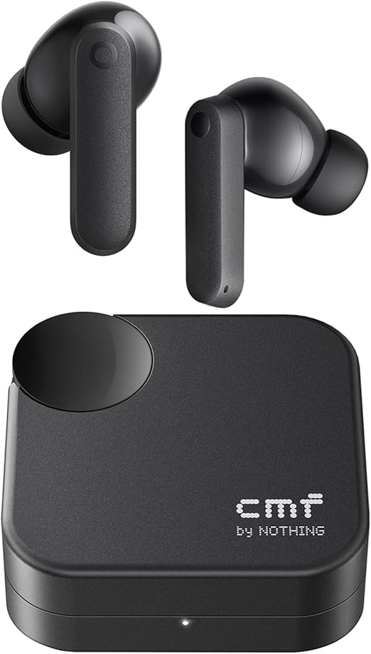 CMF Nothing Buds 2A Dark Grey | ANC Wireless Earbuds with Clear Voice Tech