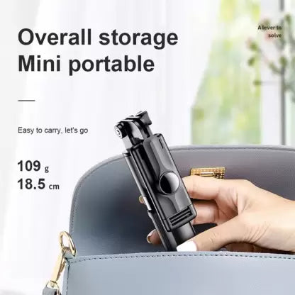 S03 Selfie Stick Integrated Tripod Connect With Bluetooth