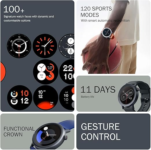 CMF Watch Pro 2 Smartwatch – 11-Day Battery, IP68, Bluetooth Call, 120 Sports Modes