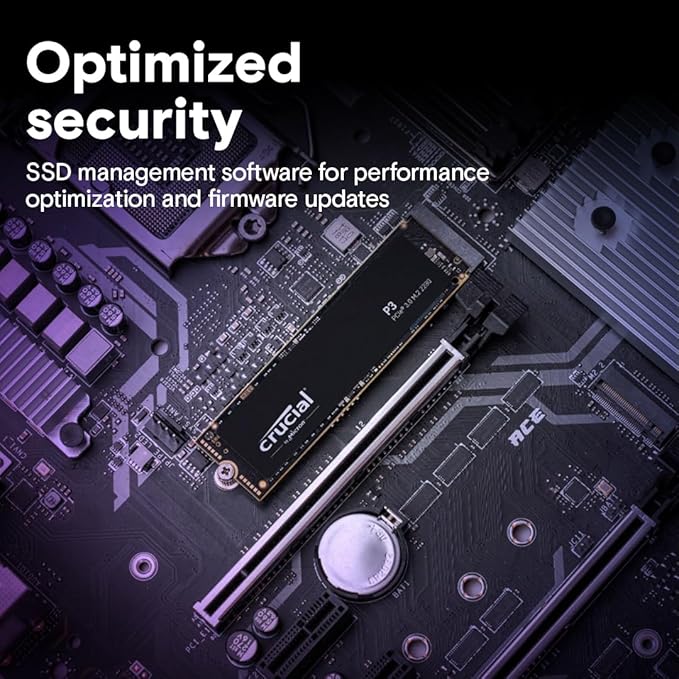 Crucial P3 M.2 NVMe Internal Solid State Drive