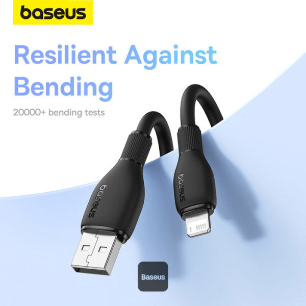 Baseus Pudding Series Fast Charging Cable USB-A to Lightning 12W 2.4A 1.2M