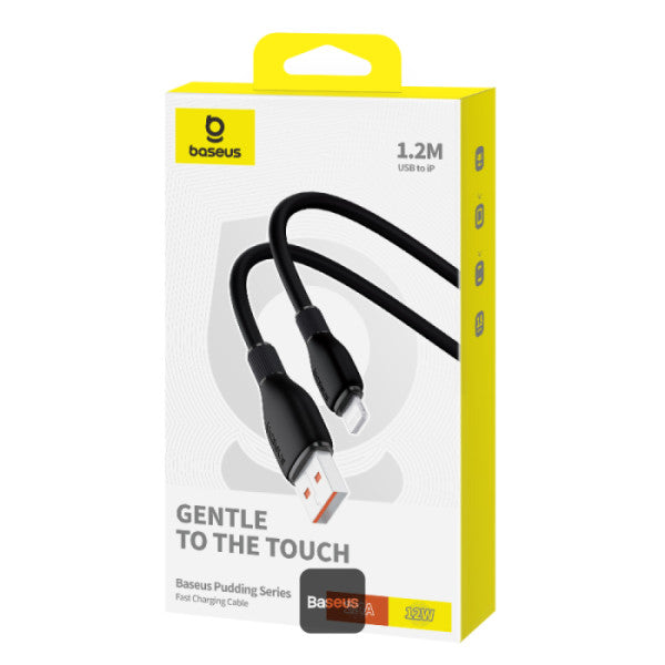 Baseus Pudding Series Fast Charging Cable USB-A to Lightning 12W 2.4A 1.2M