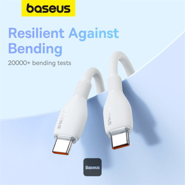 Baseus Pudding Series Type-C to Type-C Fast Charging Cable 100W 5A 1.2M
