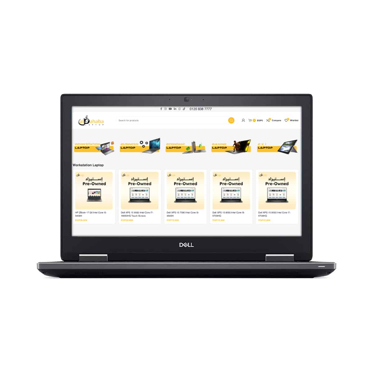 DELL Precision 7730 | i7-8850H | 32 GB RAM | 512 GB SSD | Quadro P3200 6 GB | Windows 10 Pro(Used)