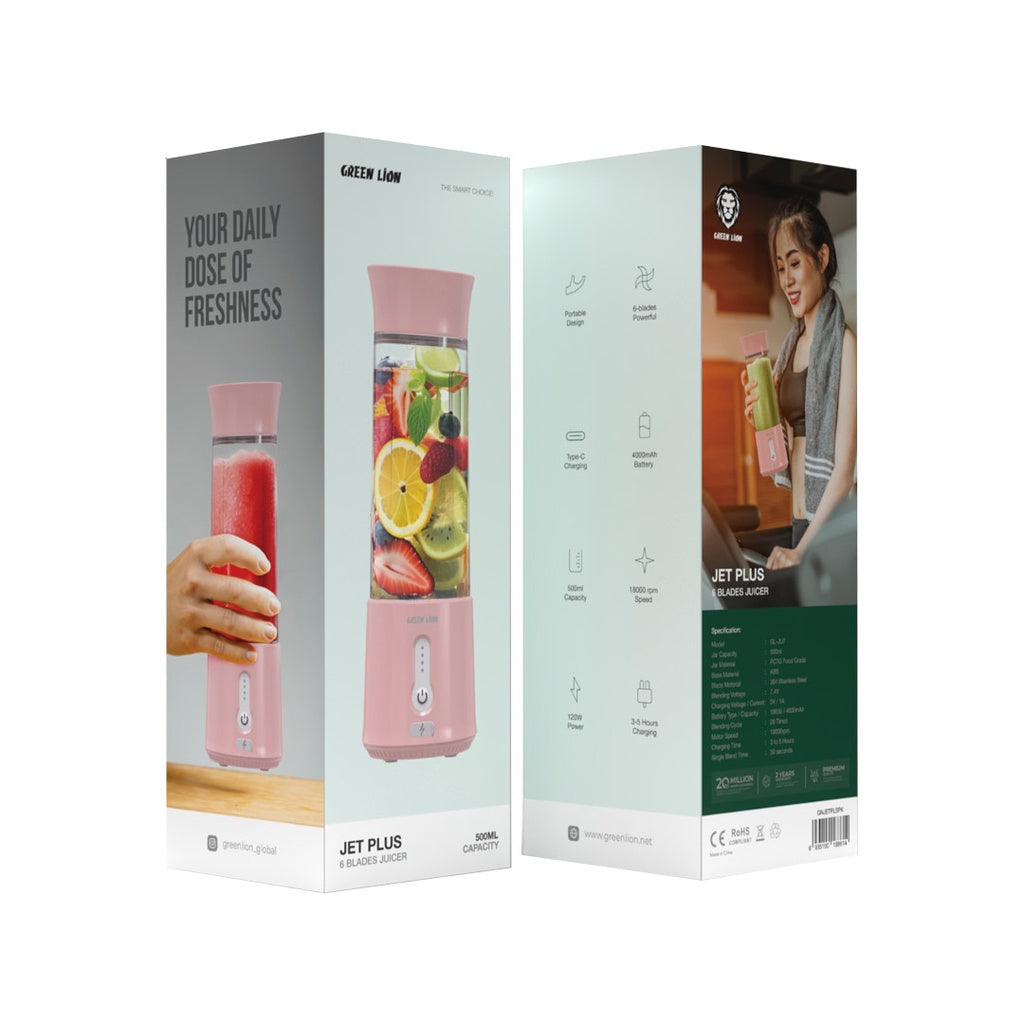 Green Lion Jet Plus Six Blades Juicer gamingstore