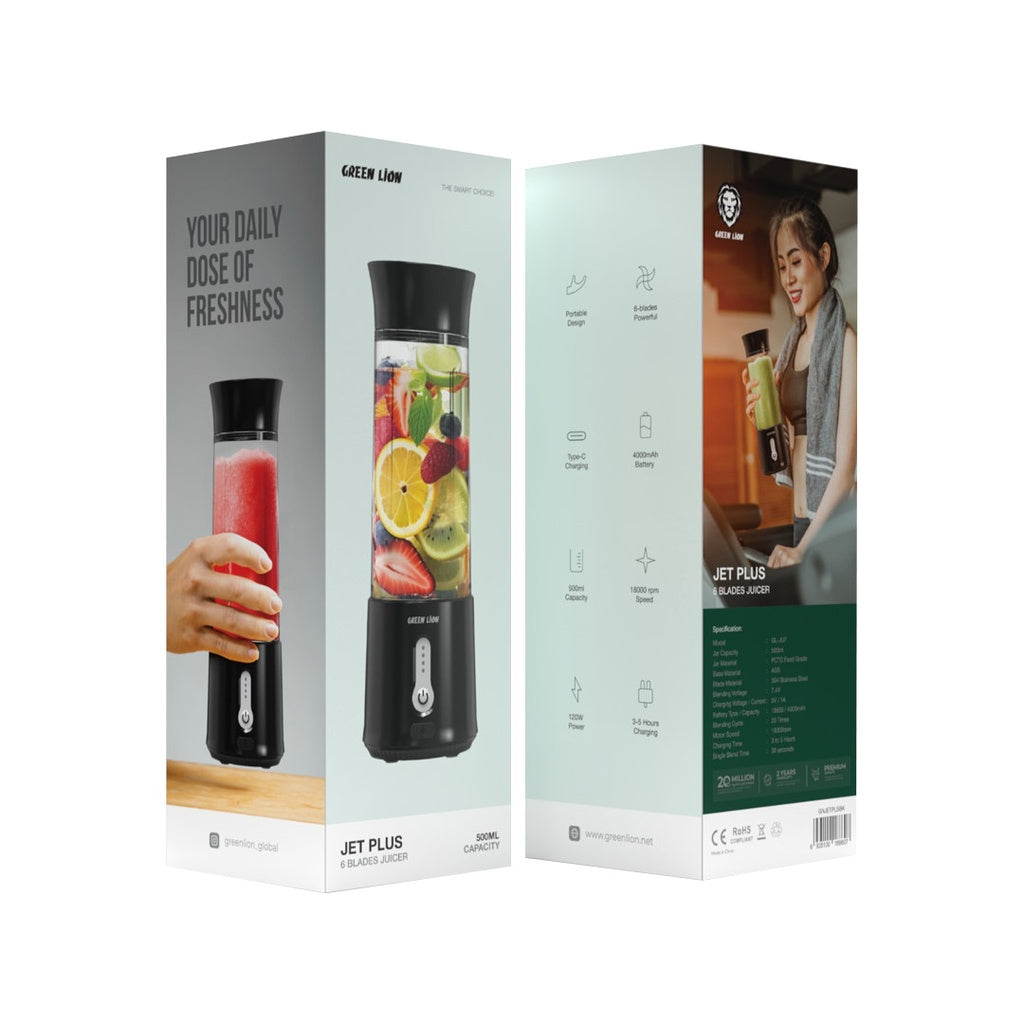 Green Lion Jet Plus Six Blades Juicer gamingstore