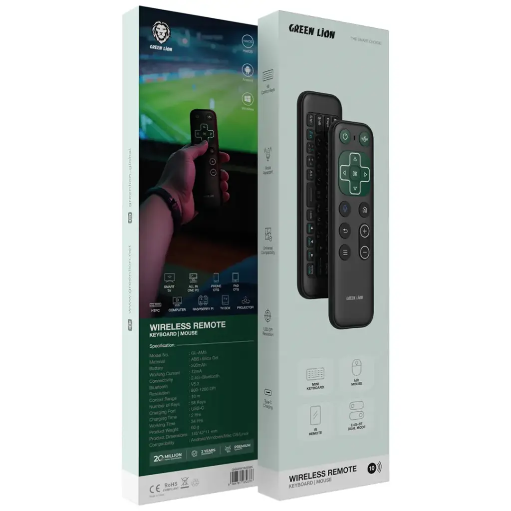 Green Lion Wireless Remote gamingstoreuae