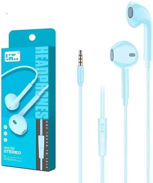 Kin K-102 Stereo Earphones - Red