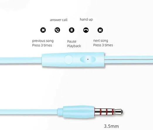 Kin K-102 Stereo Earphones - Red