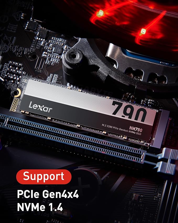 Lexar NM790 M.2 NVMe Internal Solid State Drive gamingstoreuae