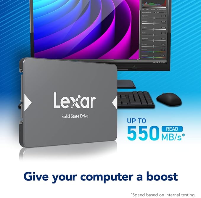 Lexar NS100 Internal Solid State Drive SSD gamingstoreuae