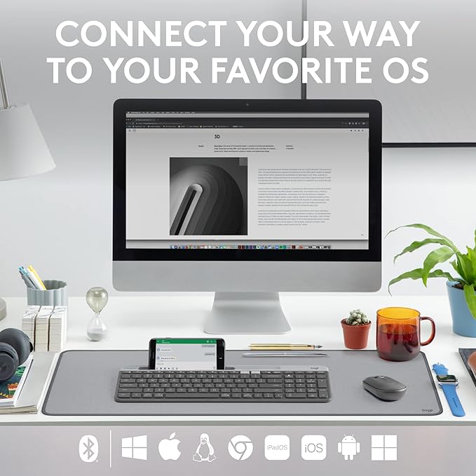 Logitech K580 Slim  gamingstoreuae
