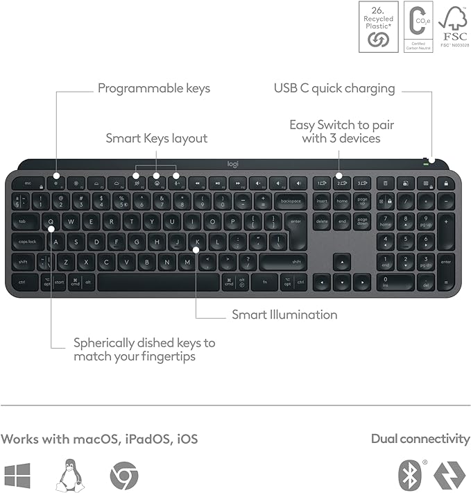 Logitech MX Keys S gamingstoreuae