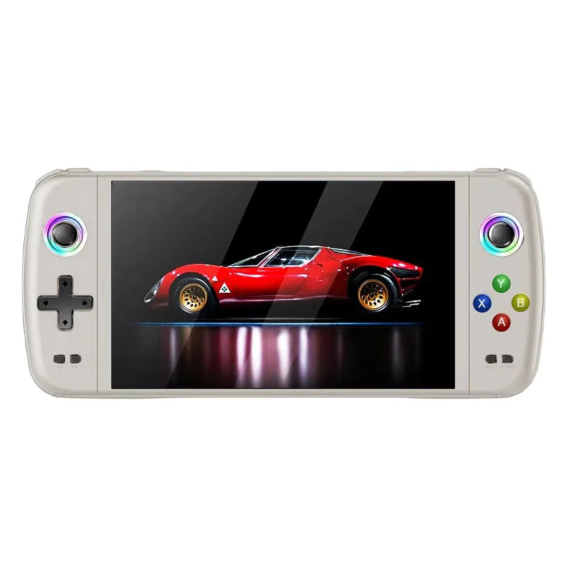 M27 Console Rétro Portable 7 Pouces – 64 Go, 20 000 Jeux, Linux, 30+ Émulateurs – Mini Arcade (Vert)