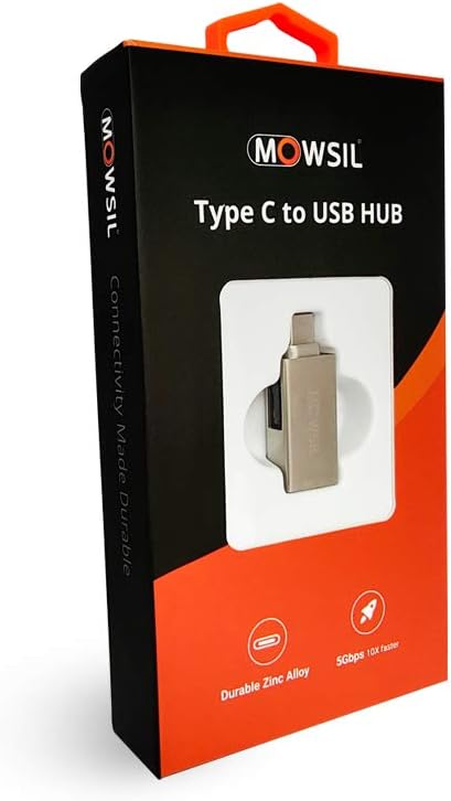 Mowsil Type-C to USB Hub