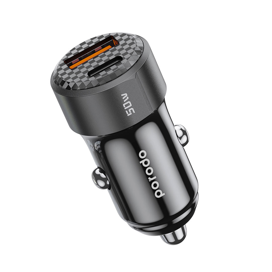 Porodo 50W Car Charger gamingstoreuae