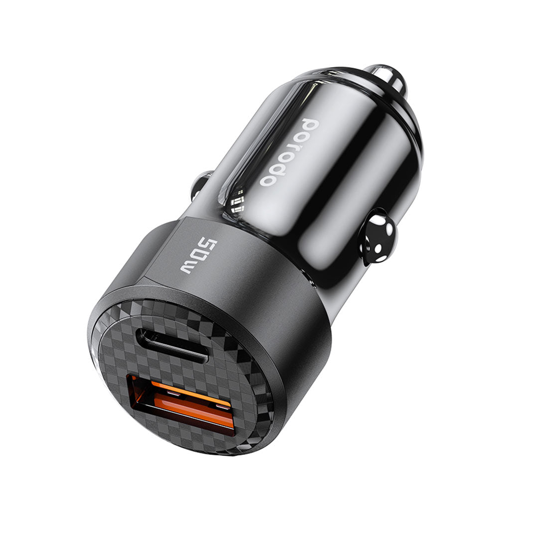 Porodo 50W Car Charger gamingstoreuae