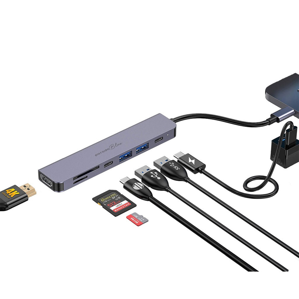 Porodo 7-in-1 Hub gamingstore