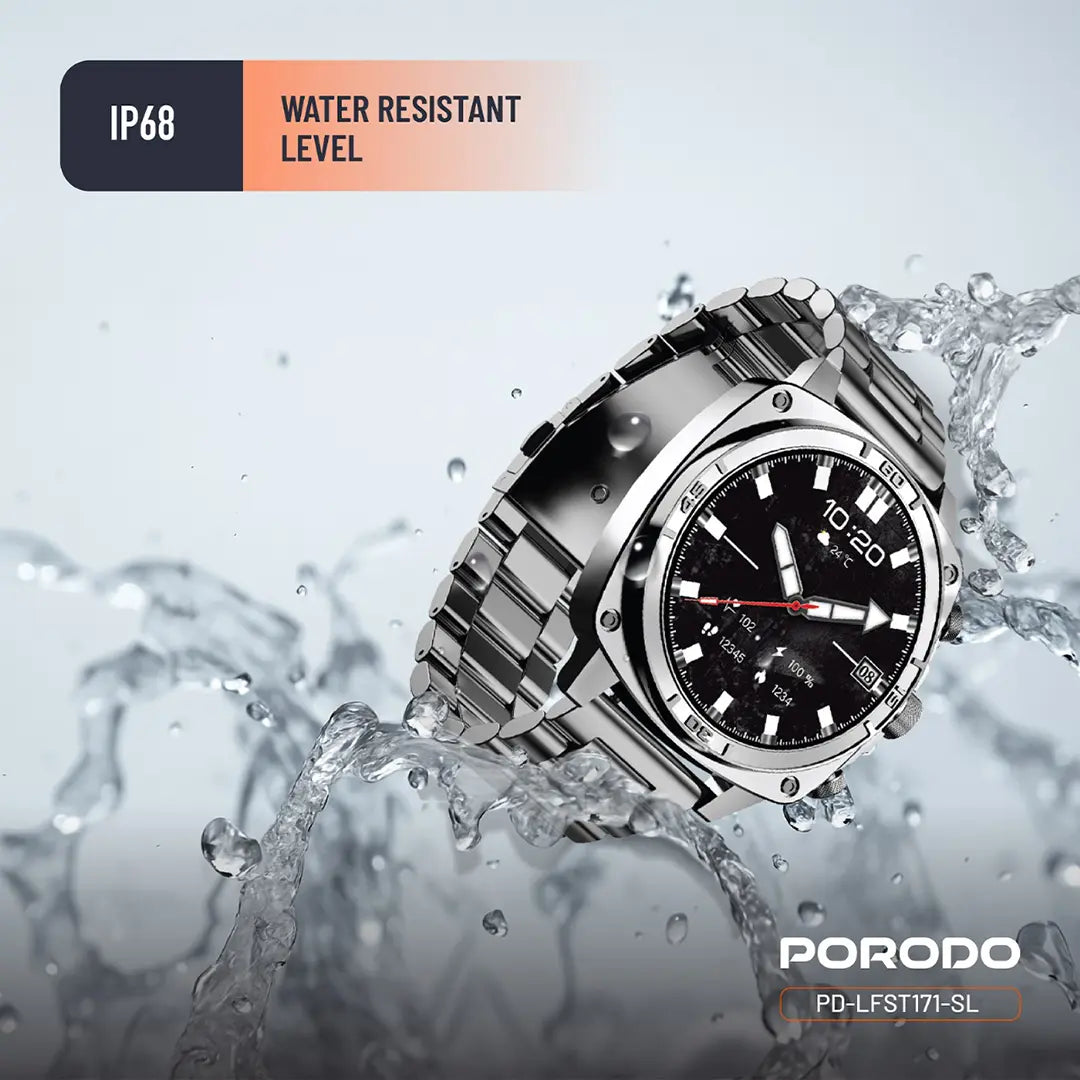 Porodo Chrono Steel gamingstoreuae