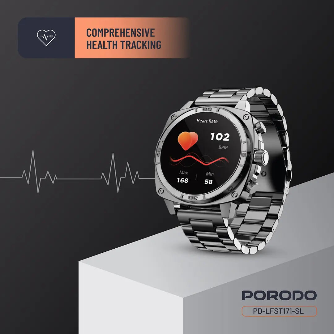 Porodo Chrono Steel gamingstoreuae