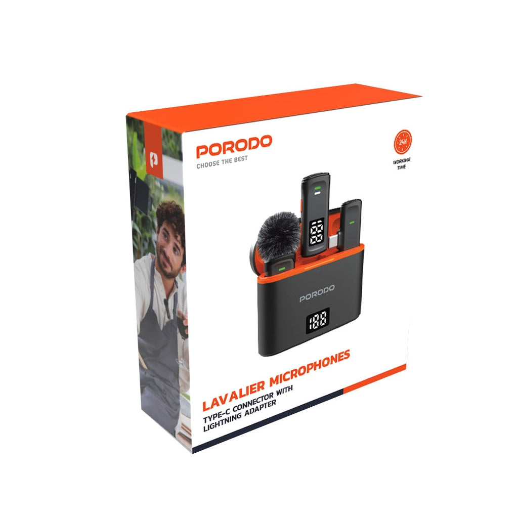 Porodo Lavalier Microphone