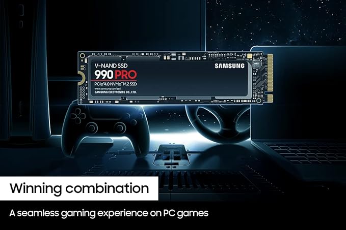 Samsung 990 Pro With Heatsink 4Tb M.2 Nvme Internal Solid State Drive gamingstoreuae