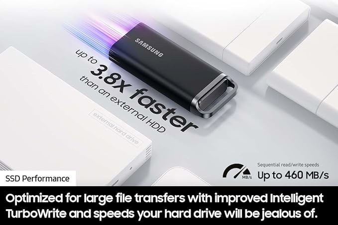 Samsung T5 Evo 8TB External Solid State Drive gamingstoreuae