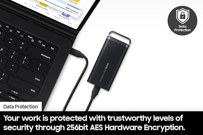 Samsung T5 Evo 8TB External Solid State Drive gamingstoreuae