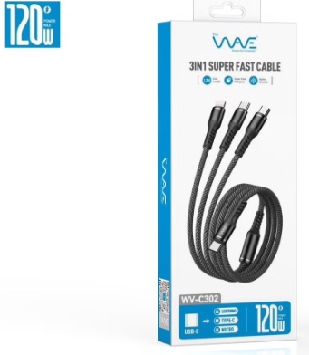 Wave WV-C302 3-in-1 USB-C to Micro
