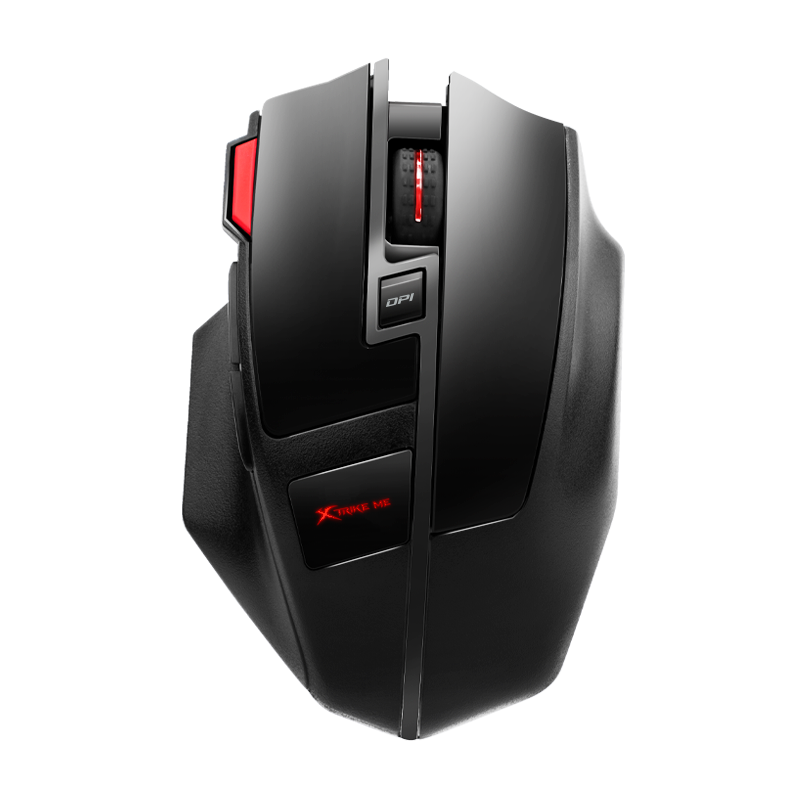 Me Mouse Xtrike Me GW-600 Wireless Gaming Mouse - 7-Color Backlight, 1600 DPI ...